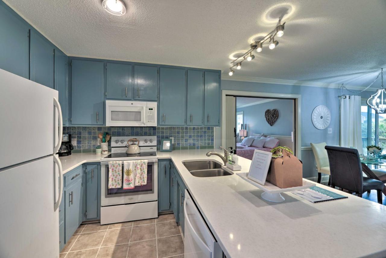 Bright Emerald Isle Condo With Private Beach Access! Esterno foto