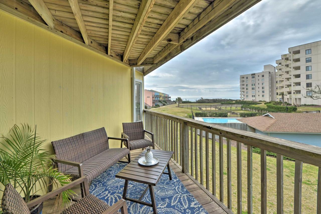 Bright Emerald Isle Condo With Private Beach Access! Esterno foto