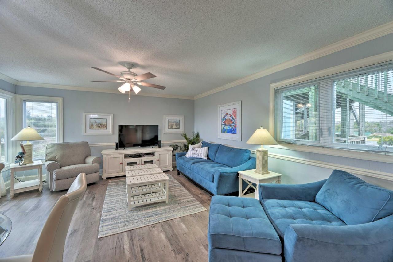 Bright Emerald Isle Condo With Private Beach Access! Esterno foto