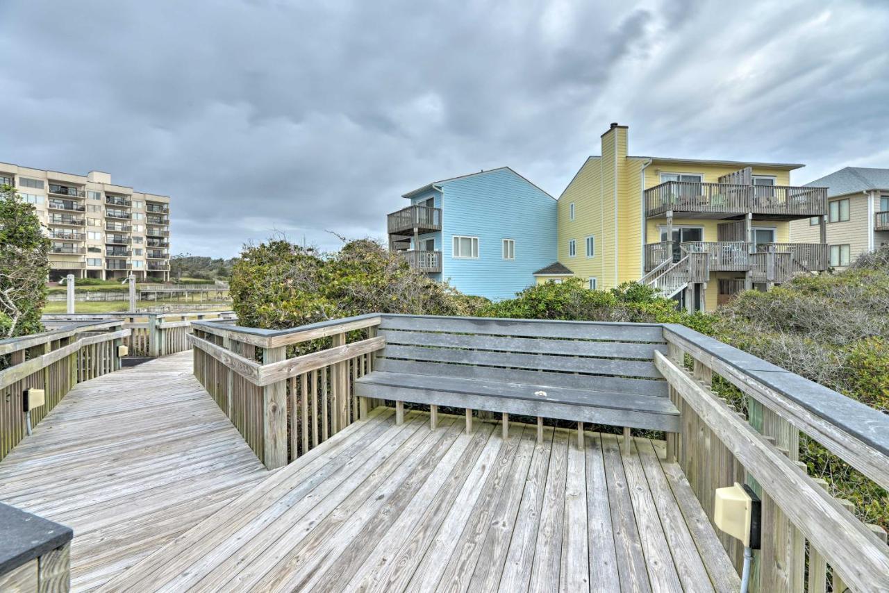 Bright Emerald Isle Condo With Private Beach Access! Esterno foto